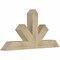 Ekena Millwork Saratoga Rough Sawn Timber Gable Bracket, Douglas Fir, 60"W x 30"H x 6"D x 6"F, 12/12 Pitch GBW060X30X0606SAR00RDF - alternate 3
